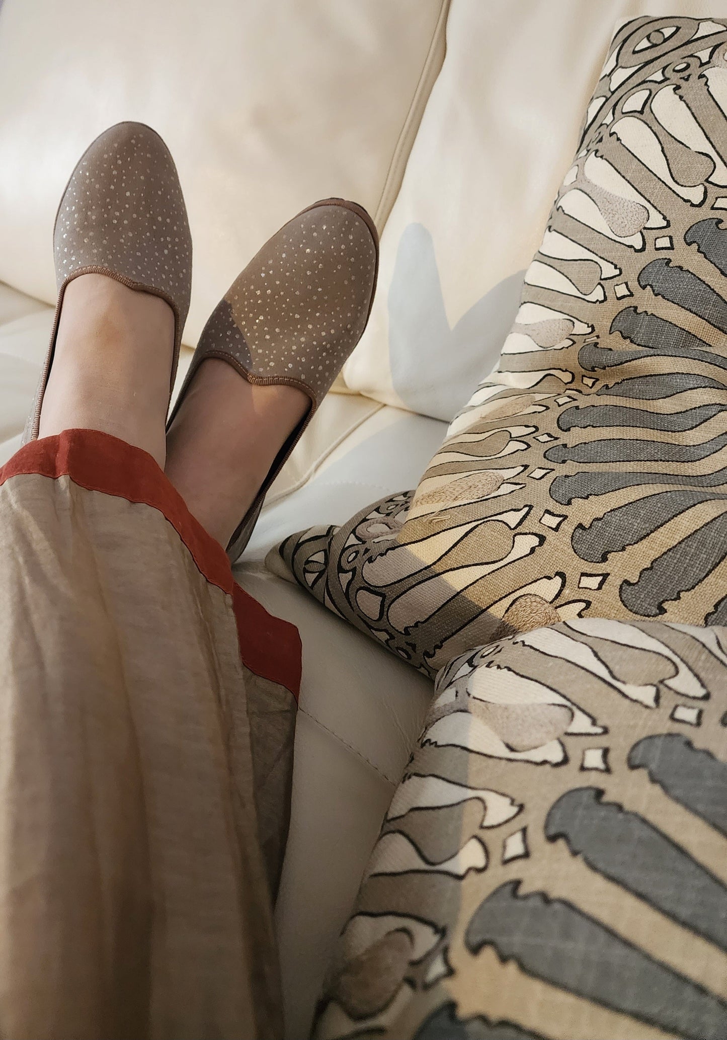 Pois Lurex Tortora