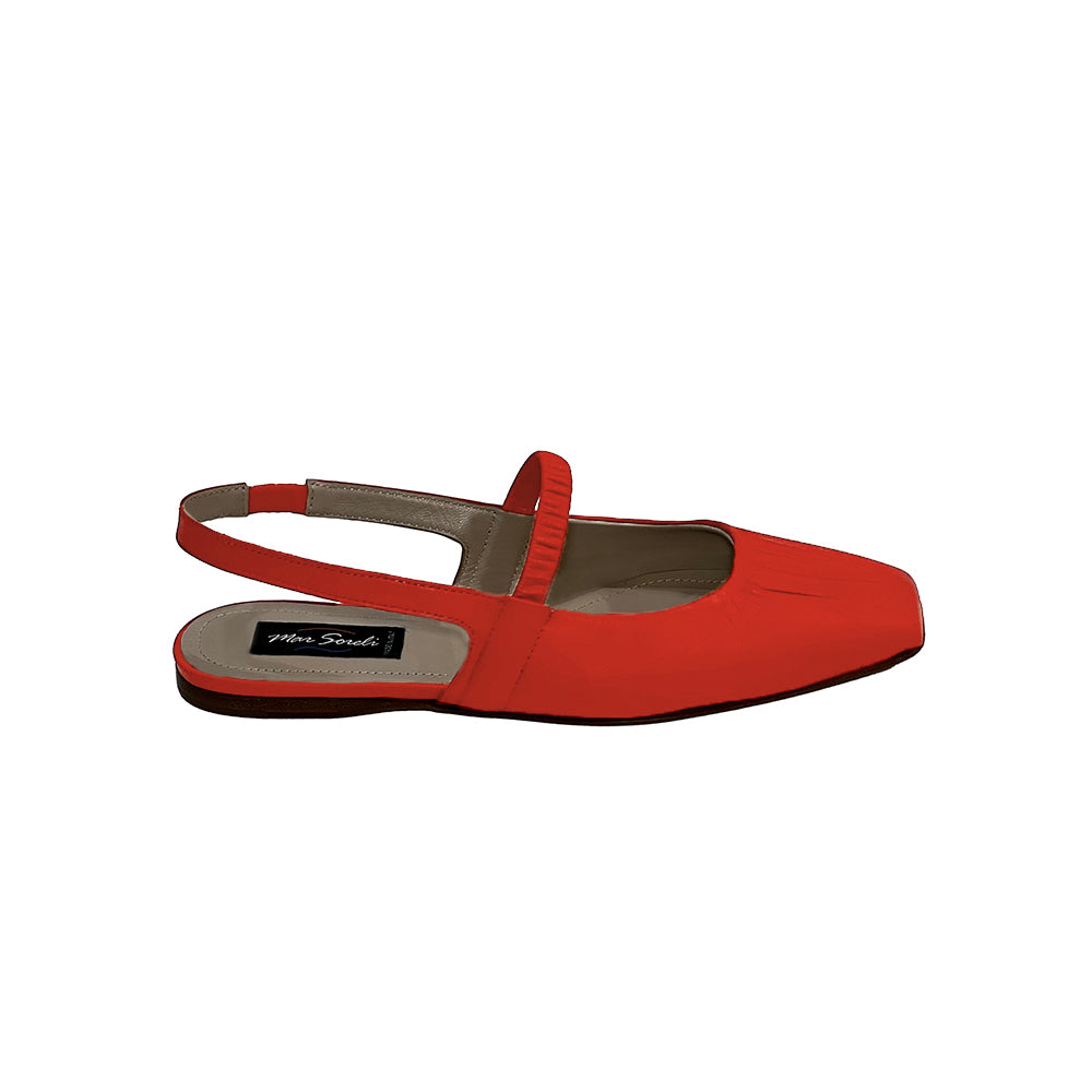 Koala Slingback Flat Aragosta