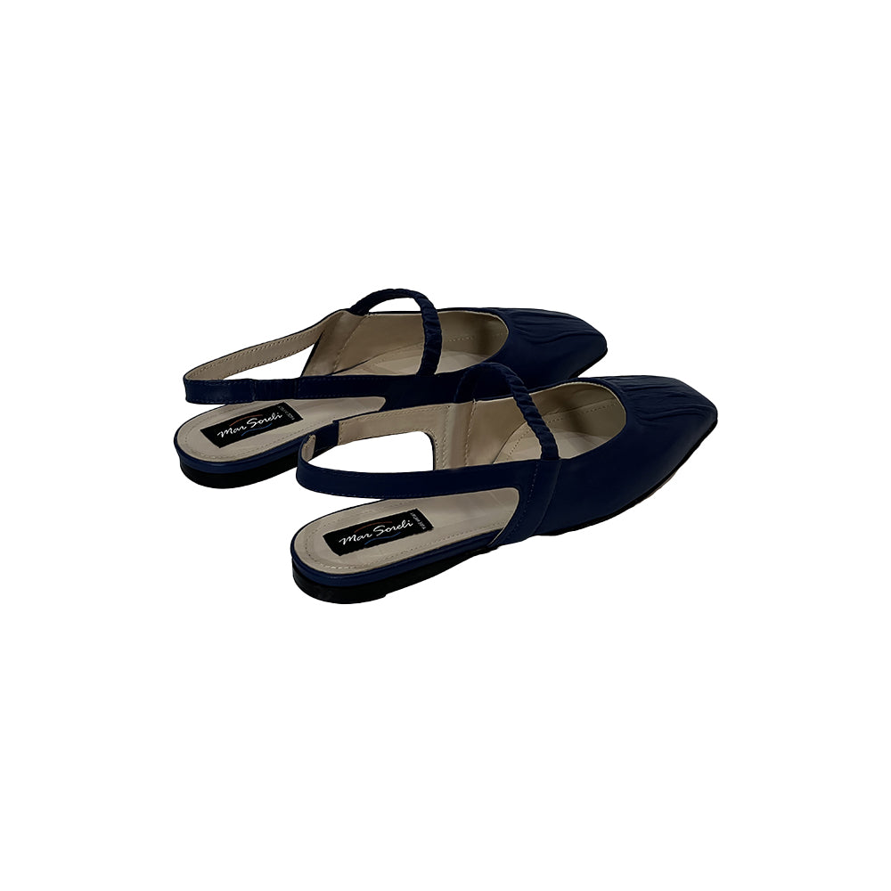 Koala Slingback Flat Blue
