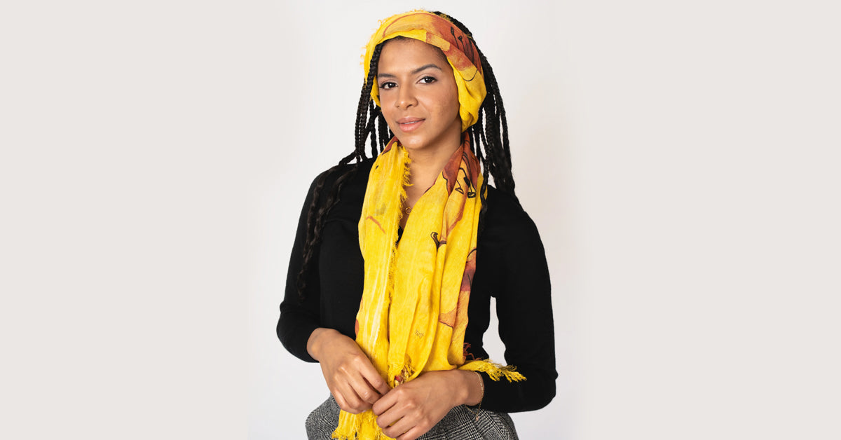 solid color bamboo scarves
