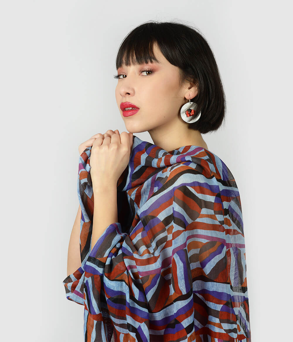 Eco-Friendly Meets Expressive: The Art-Inspired Bamboo Scarves You’ll Love!