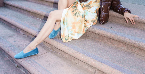 Mar Soreli shoes make excellent travel companions. Traditional Friulane Flats on a boat.