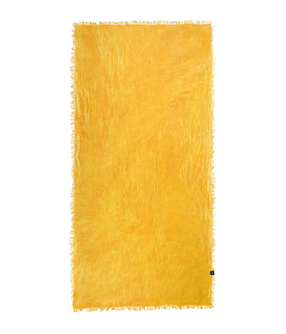 Bamboo Scarf Solid Yellow 39