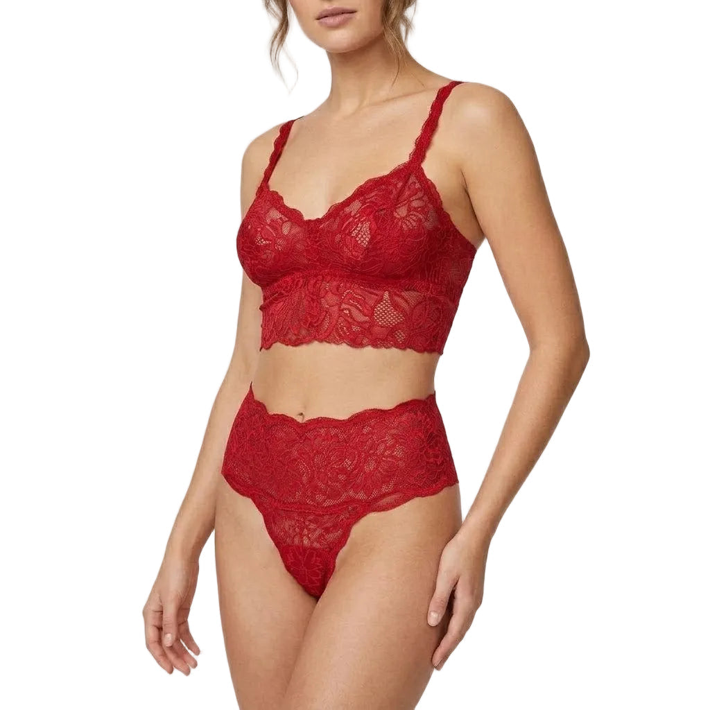 My Way Mid Rise Thong Tango Red