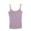 Valentina Camisole Lavender/White