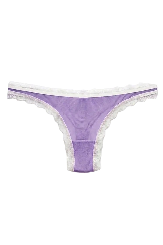 Valentina Low Rider Thong Lavender