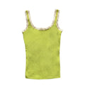 Valentina Camisole Pistacchio/White
