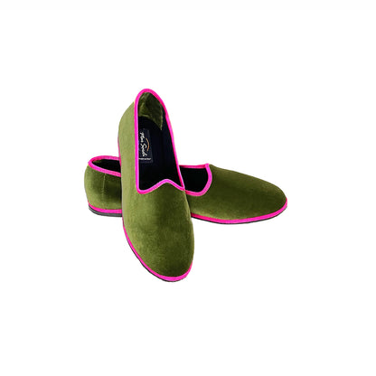Tradizionale Bicolor Oliva-Fuxia