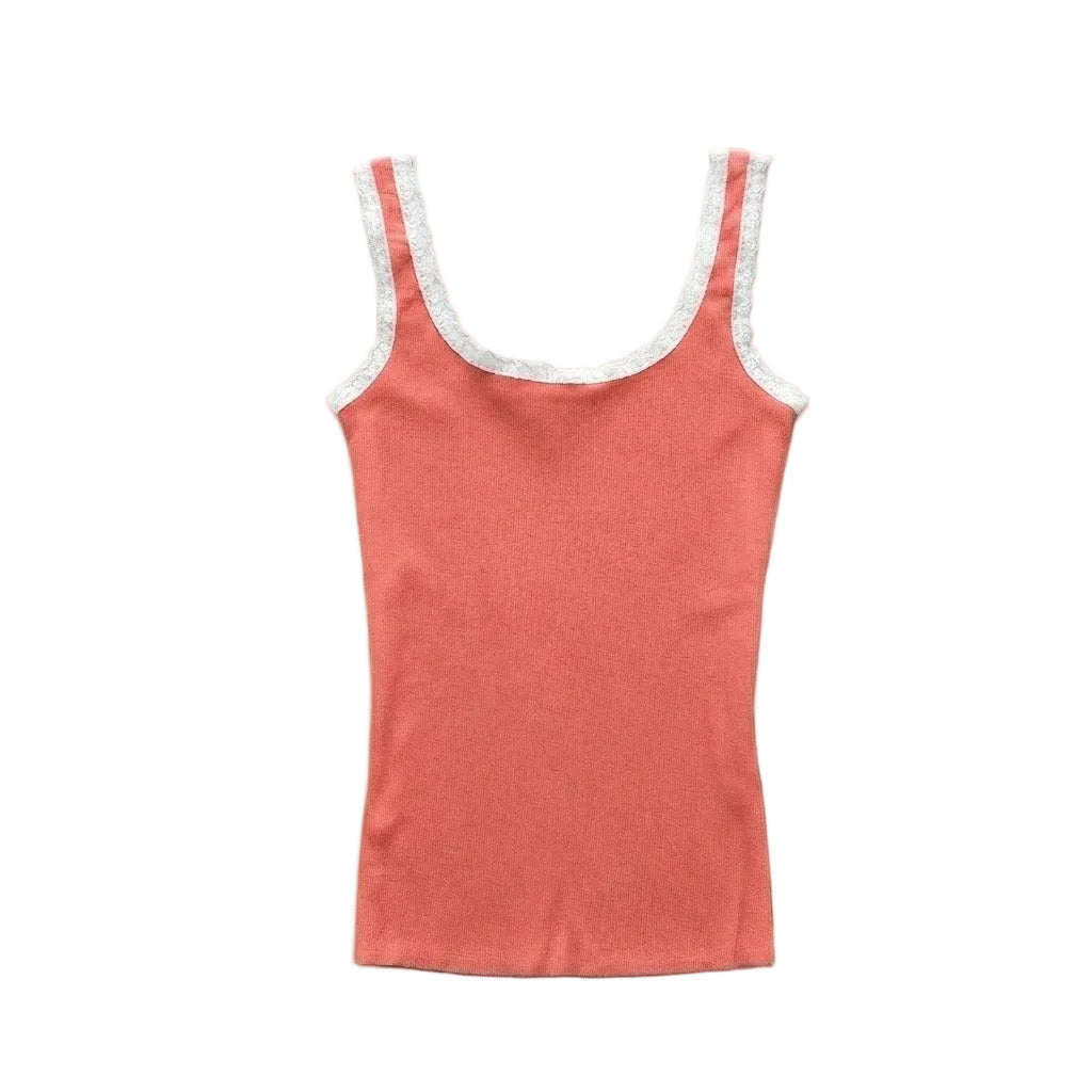 Valentina Camisole Calypso Coral/White
