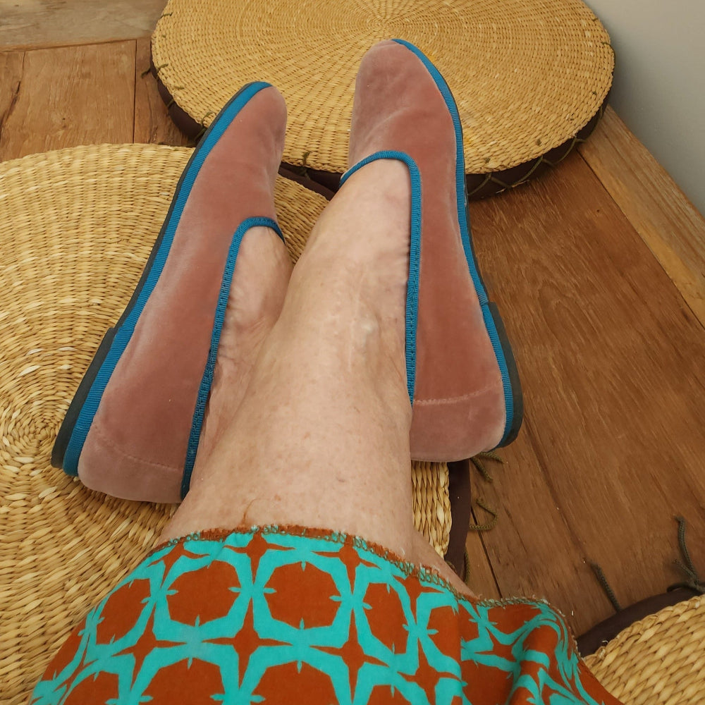 Tradizionale Bicolor Cipria-Pavone