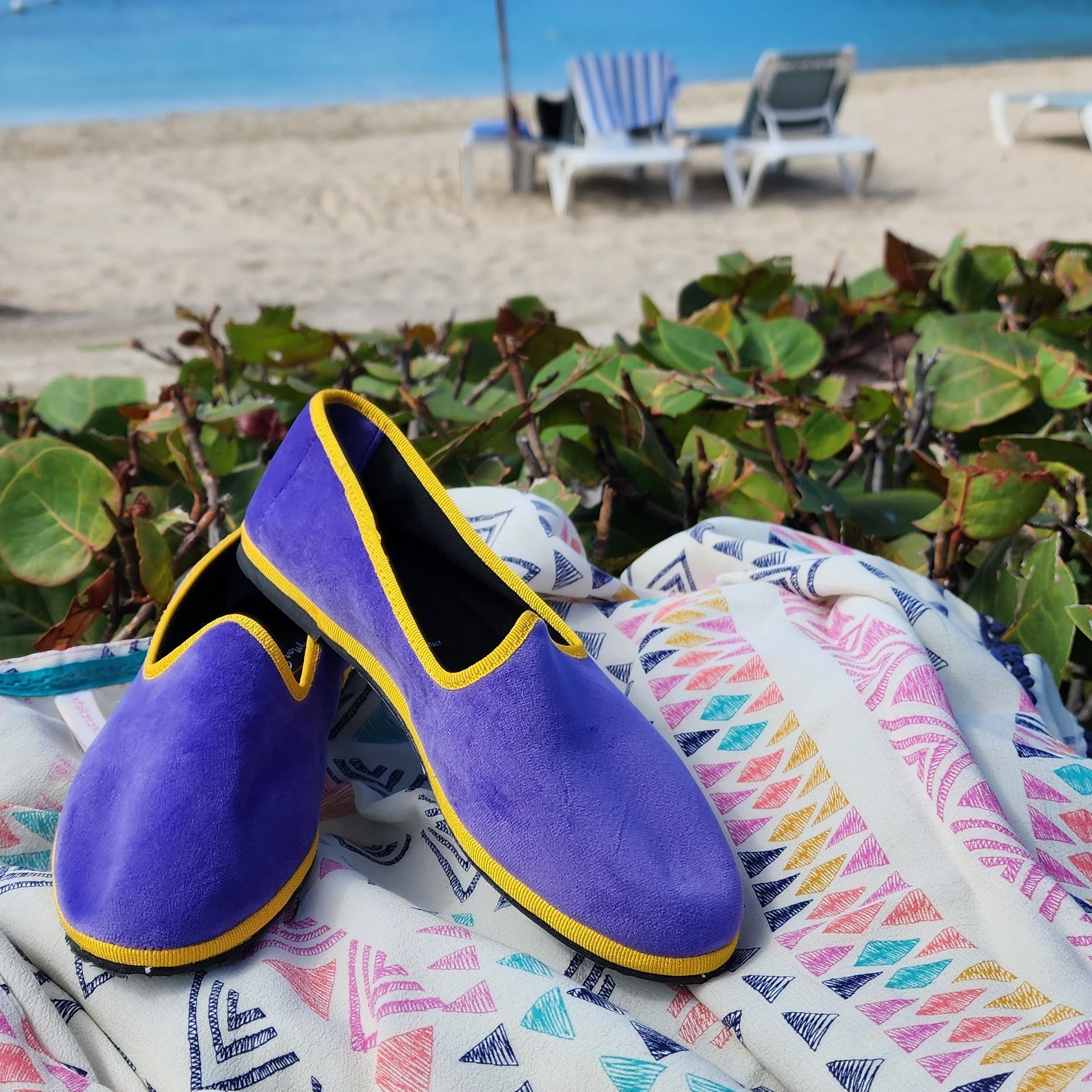 Tradizionale Bicolor Lilla-Giallo