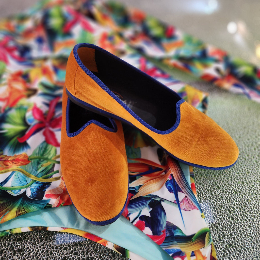 Tradizionale Bicolor Arancio-Bluette