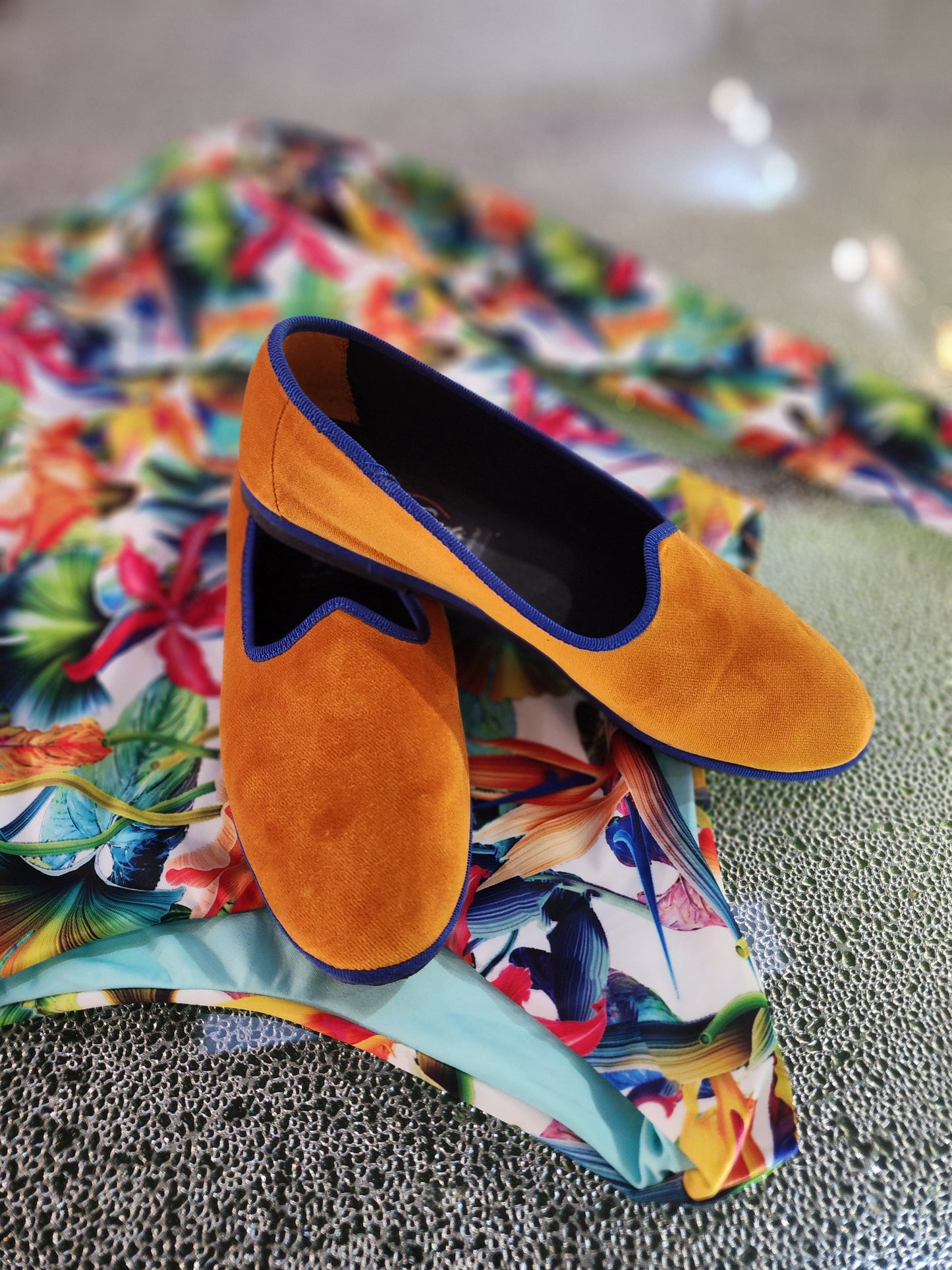 Tradizionale Bicolor Arancio-Bluette