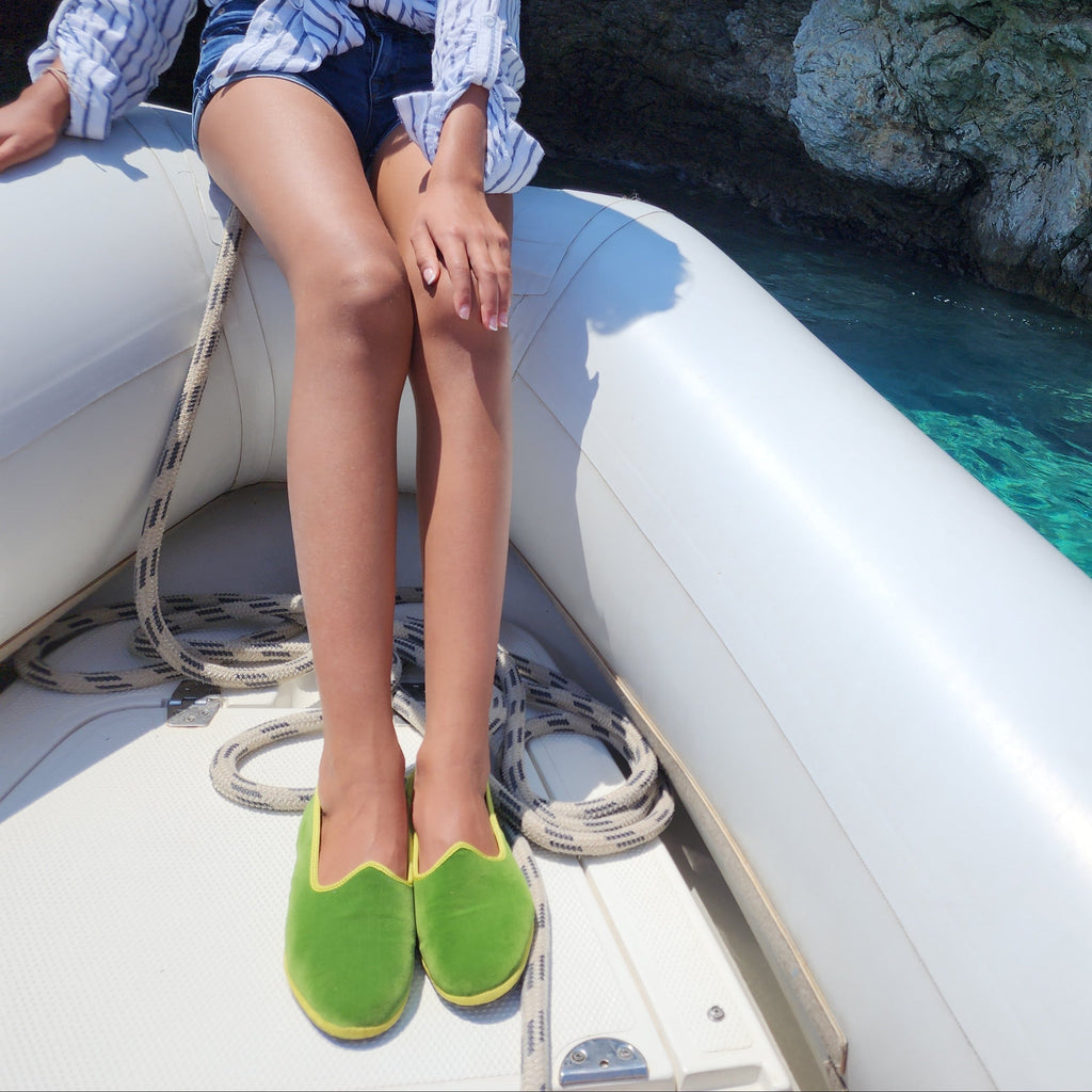 Tradizionale Bicolor Verde Acido-Pistacchio