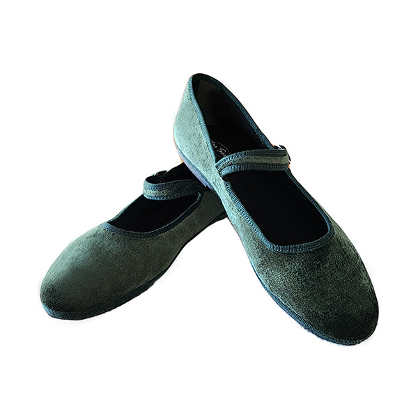 Ginger - Mary Jane Verde Seta