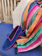 Tradizionale Bicolor Bluette-Arancio