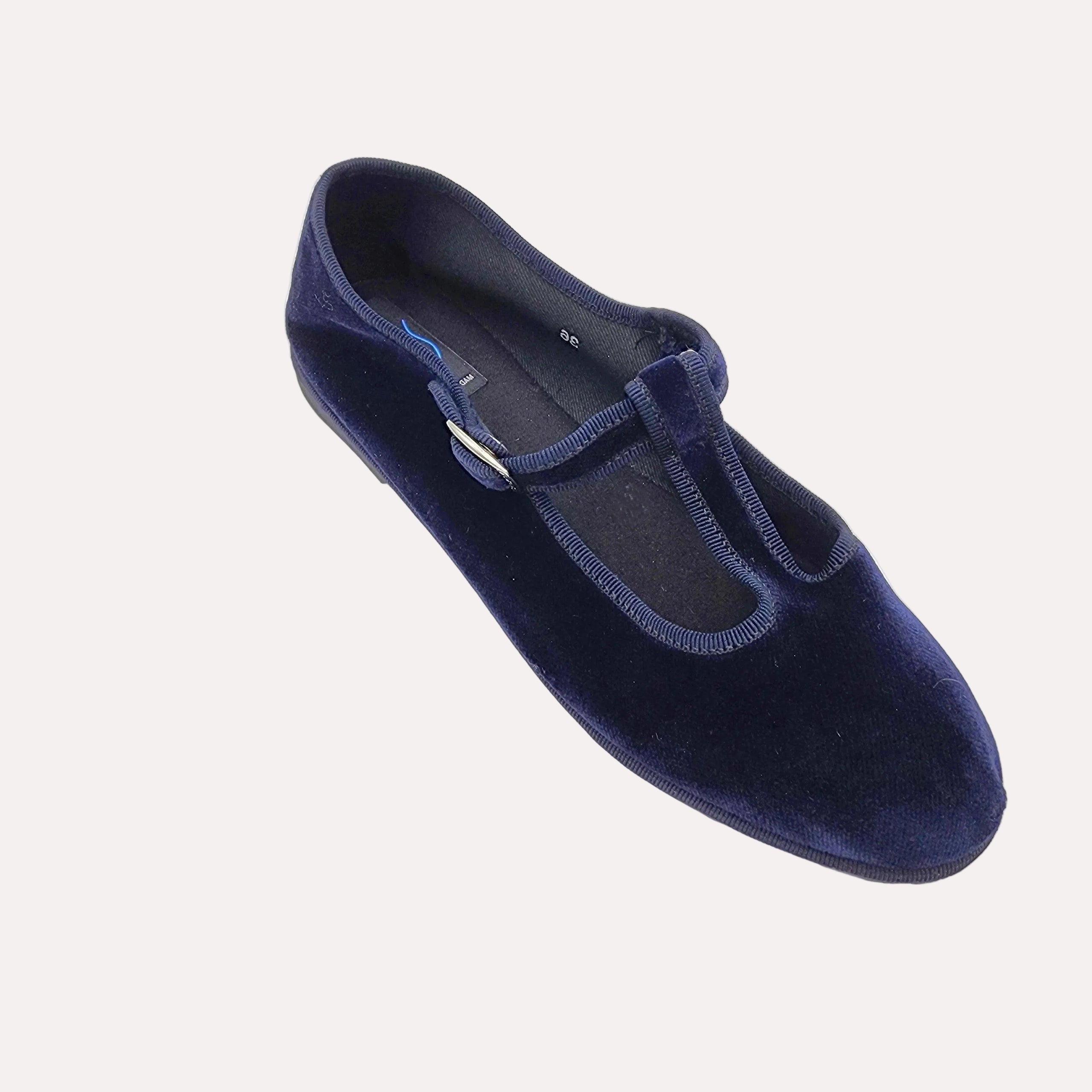 Mary Jane T Strap Blue