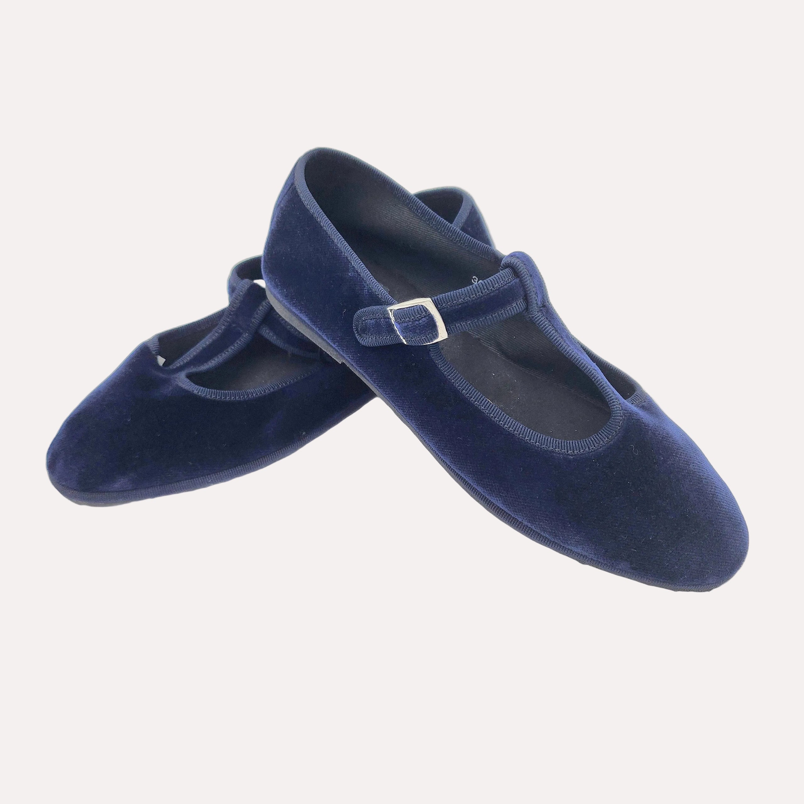 Mary Jane T Strap Blue