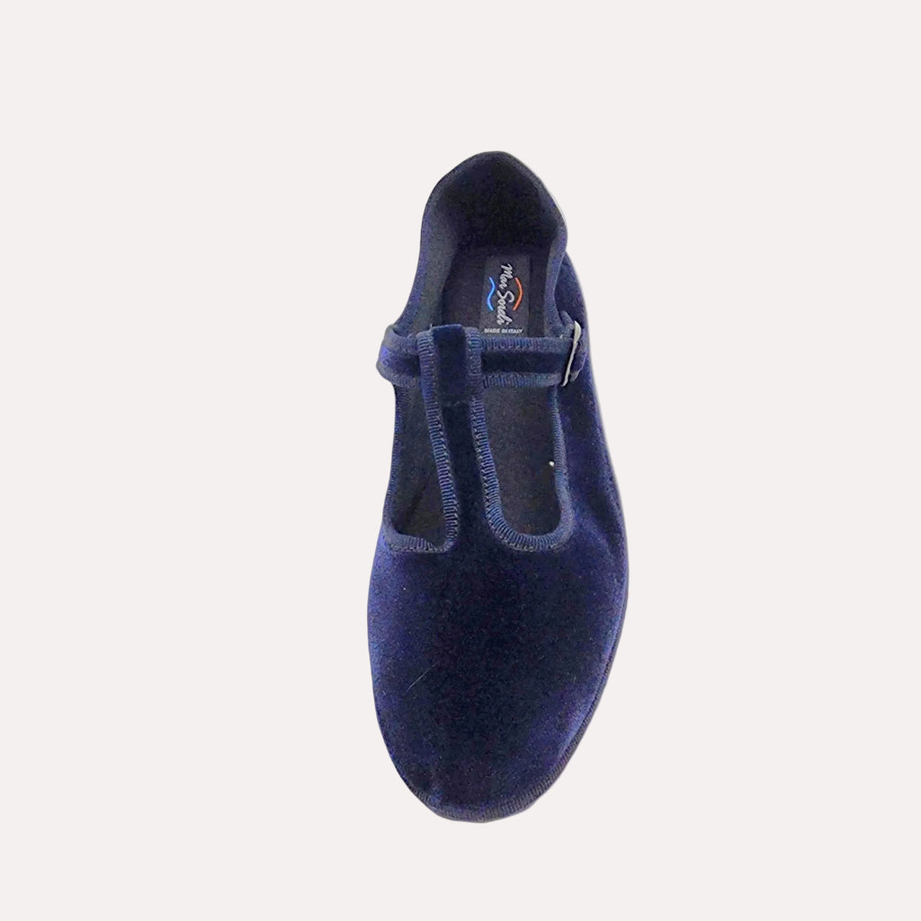 Mary Jane T Strap Blue