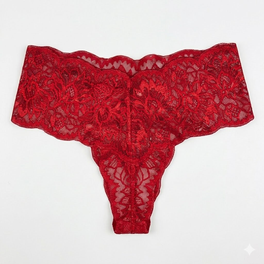 My Way Mid Rise Thong Tango Red