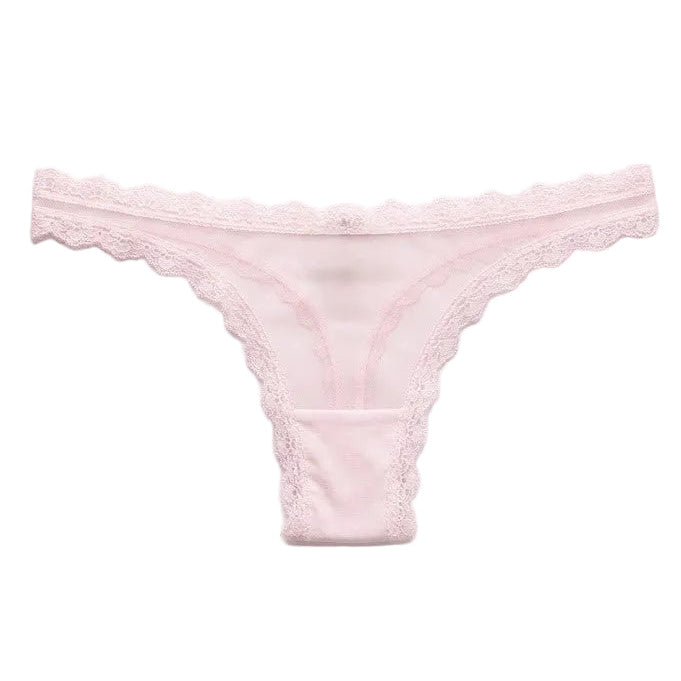 Valentina Low Rider Thong Pink Lily