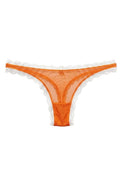 Valentina Low Rider Thong Sun Orange/White