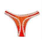 Valentina Low Rider Thong Sun Orange/White
