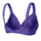 Valentina Cross Bralette Royal Purple