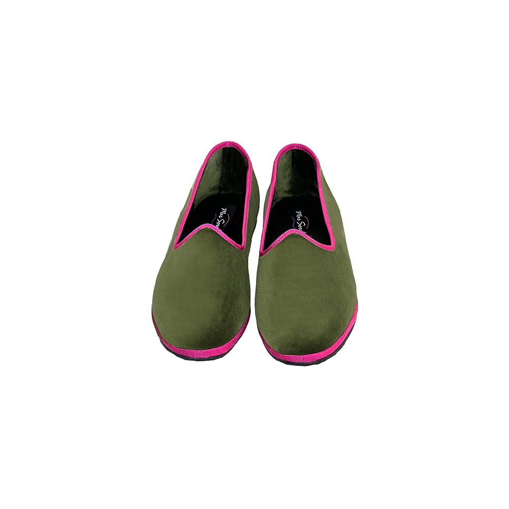 Tradizionale Bicolor Oliva-Fuxia