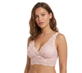My Way Long Line Bralette Pink Lily