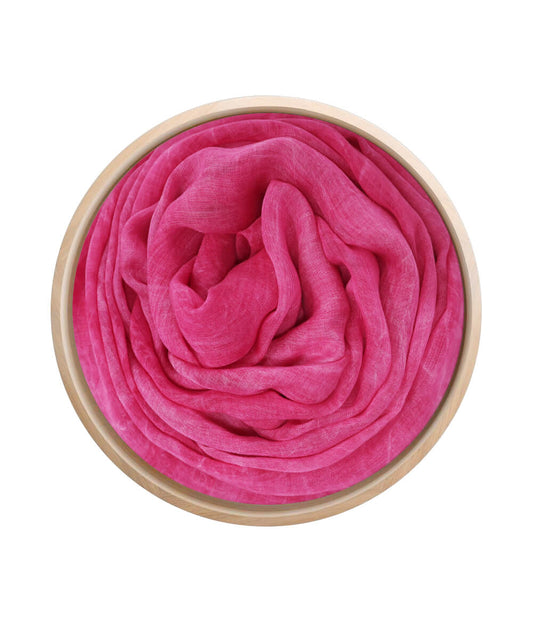 Bamboo Scarf Solid Fuchsia 52