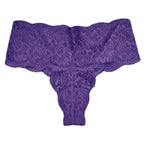 My Way Mid Rise Thong Royal Purple
