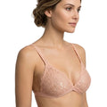 My Way Triangle Bralette Pink Lily