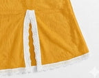 Valentina Chemise Golden Yellow/White