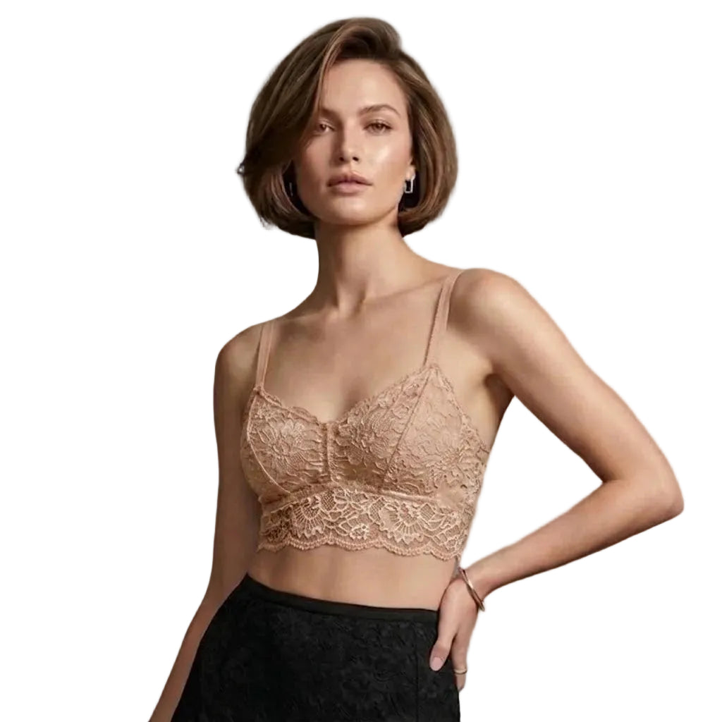 My Way Soft Crop Bustier Frappè
