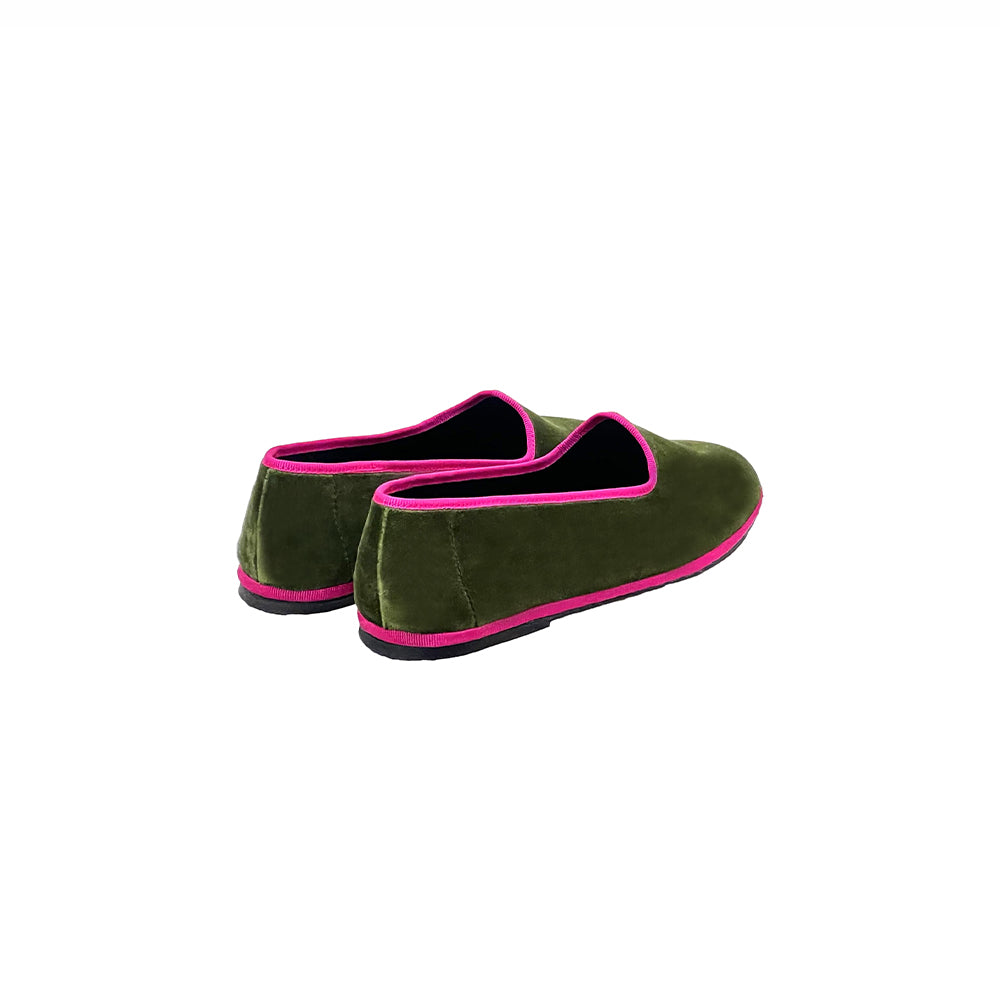 Tradizionale Bicolor Oliva/Fuxia
