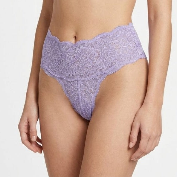 My Way Mid Rise Thong Lavender