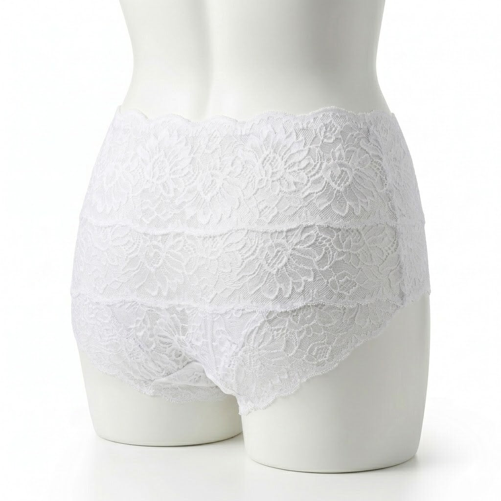 My Way Hi Rise Bikini Lucent White