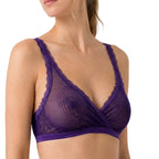 Valentina Cross Bralette Royal Purple