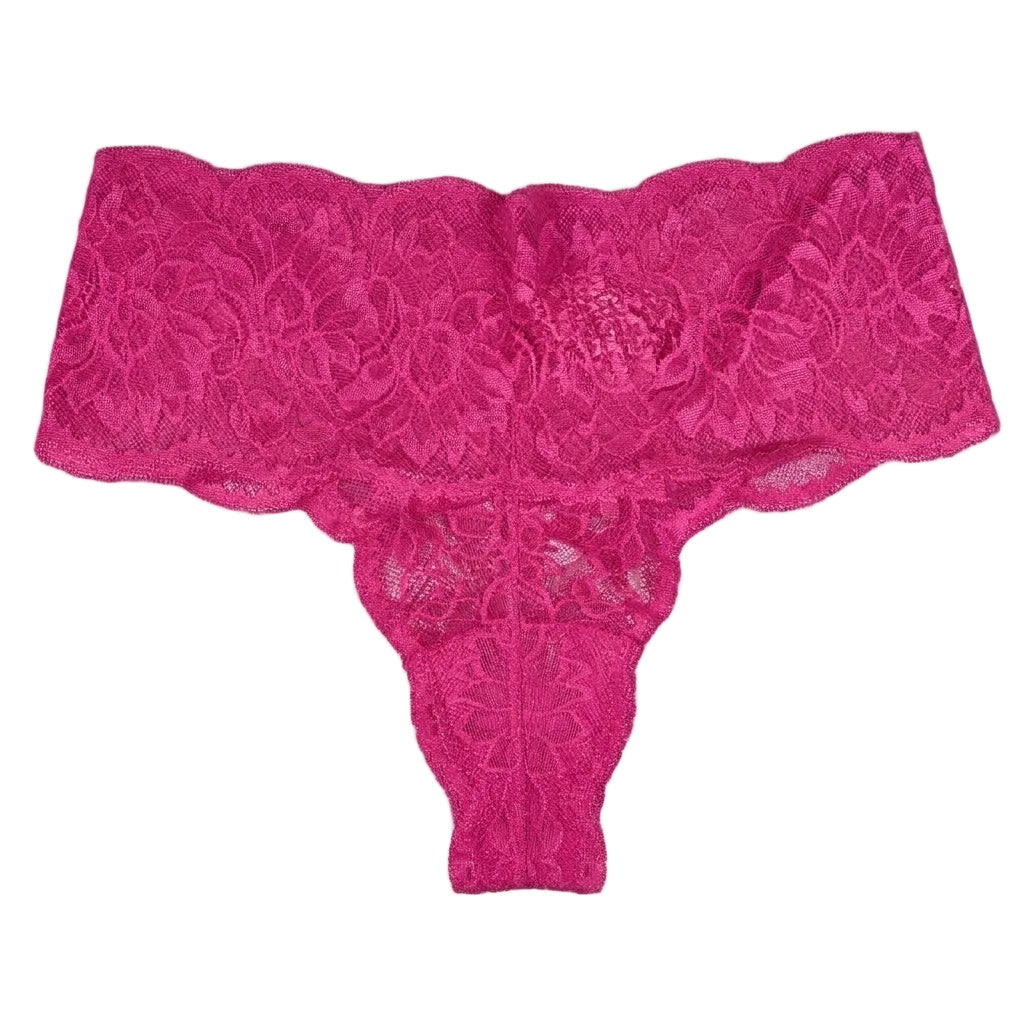 My Way Mid Rise Thong Fuchsia