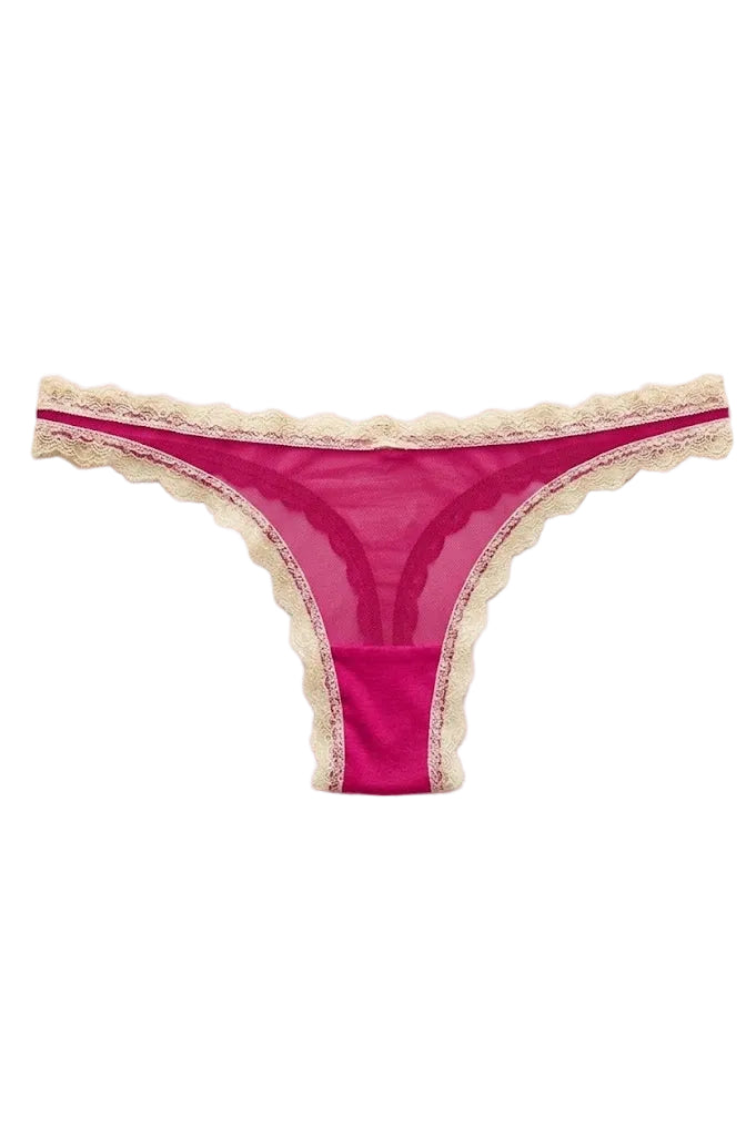 Valentina Low Rider Thong Fuchsia
