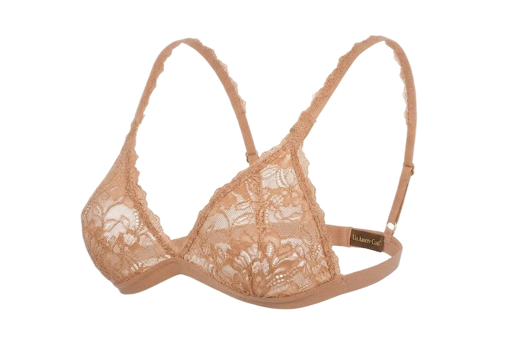My Way Triangle Bralette Frappè