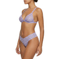 My Way Low Rider Thong Lavender