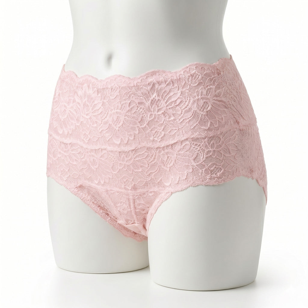 My Way Hi Rise Bikini Pink Lily