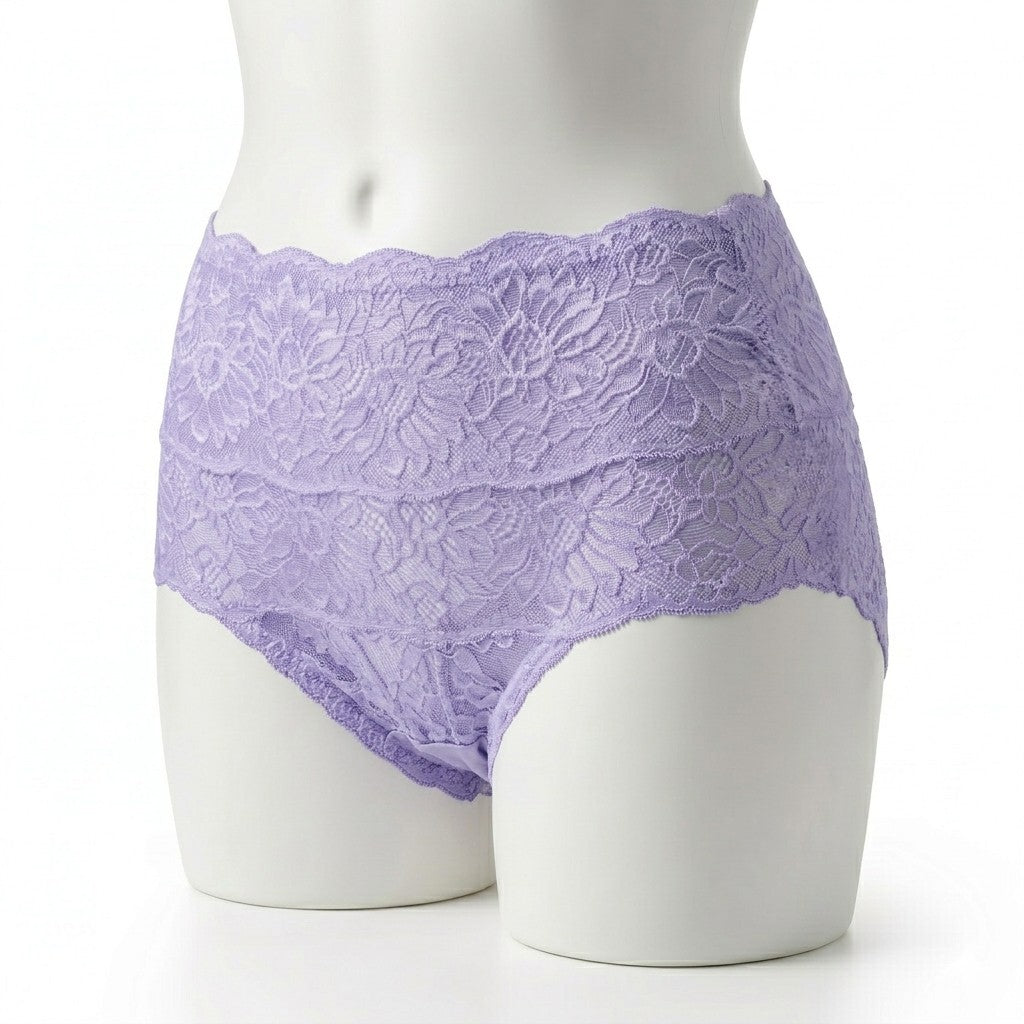 My Way Hi Rise Bikini Lavender