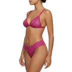 My Way Low Rider Thong Fuchsia