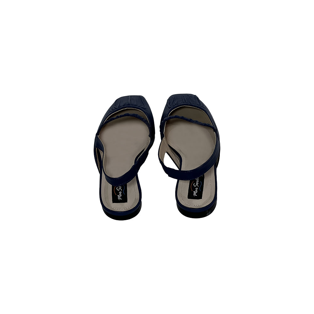 Koala Slingback Flat Blue