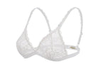 My Way Triangle Bralette Lucent White