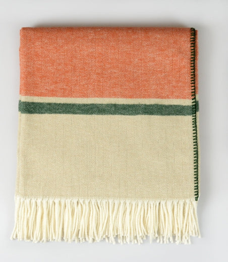 Cromia Blanket Terracotta