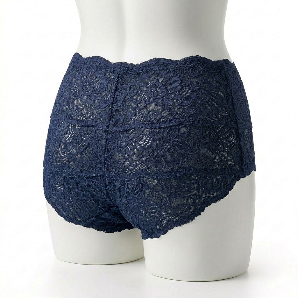 My Way Hi Rise Bikini Navy Blue